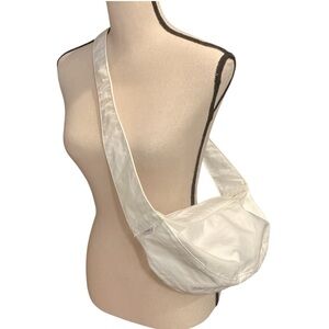 YPB White Nylon‎ Shoulder Bag